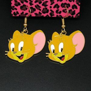 NWOT Tom & Jerry Drop Earrings